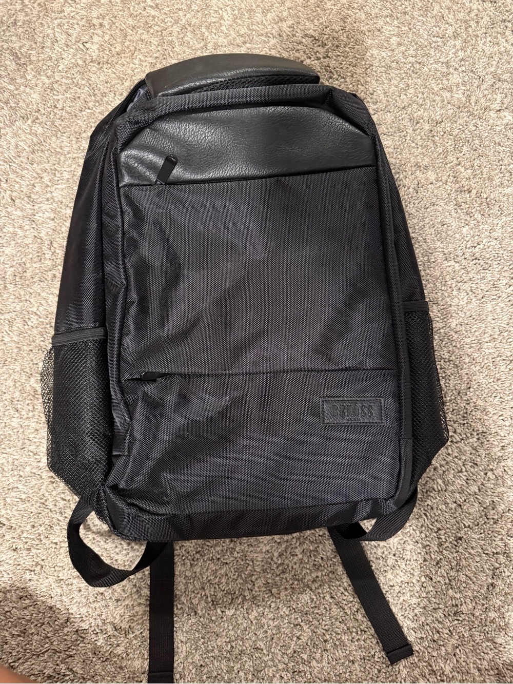 Benoss Milan Men's Black Backpack